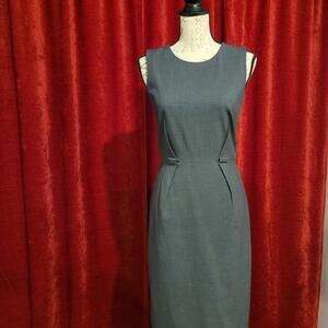 BUNDLE SALE!  CALVIN KLEIN Gray Sleeveless  Pencil Dress Sz 6